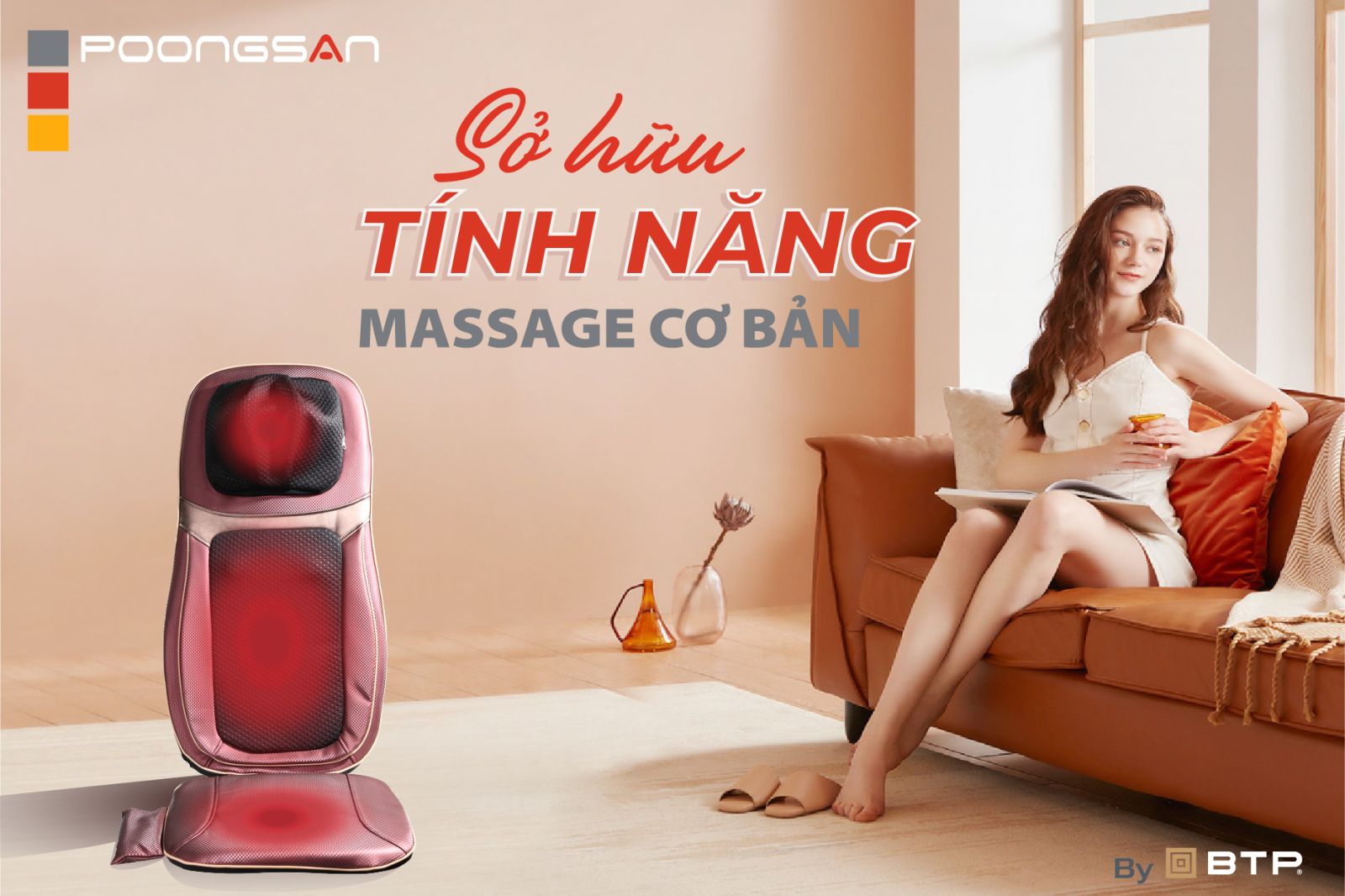 Ghế massage dưới 10 triệu sở hữu các tính năng cơ bản nhất